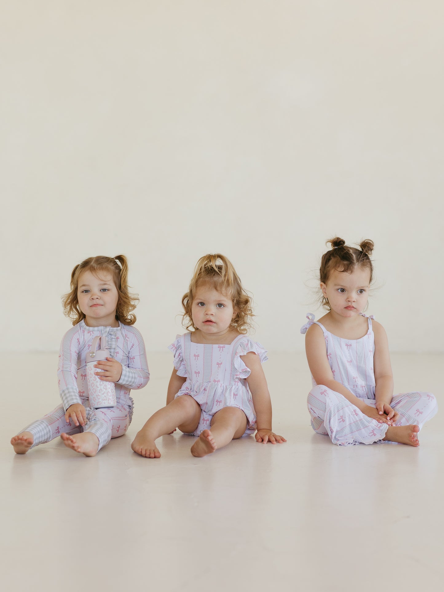 Gingham & Bows | Bell Romper