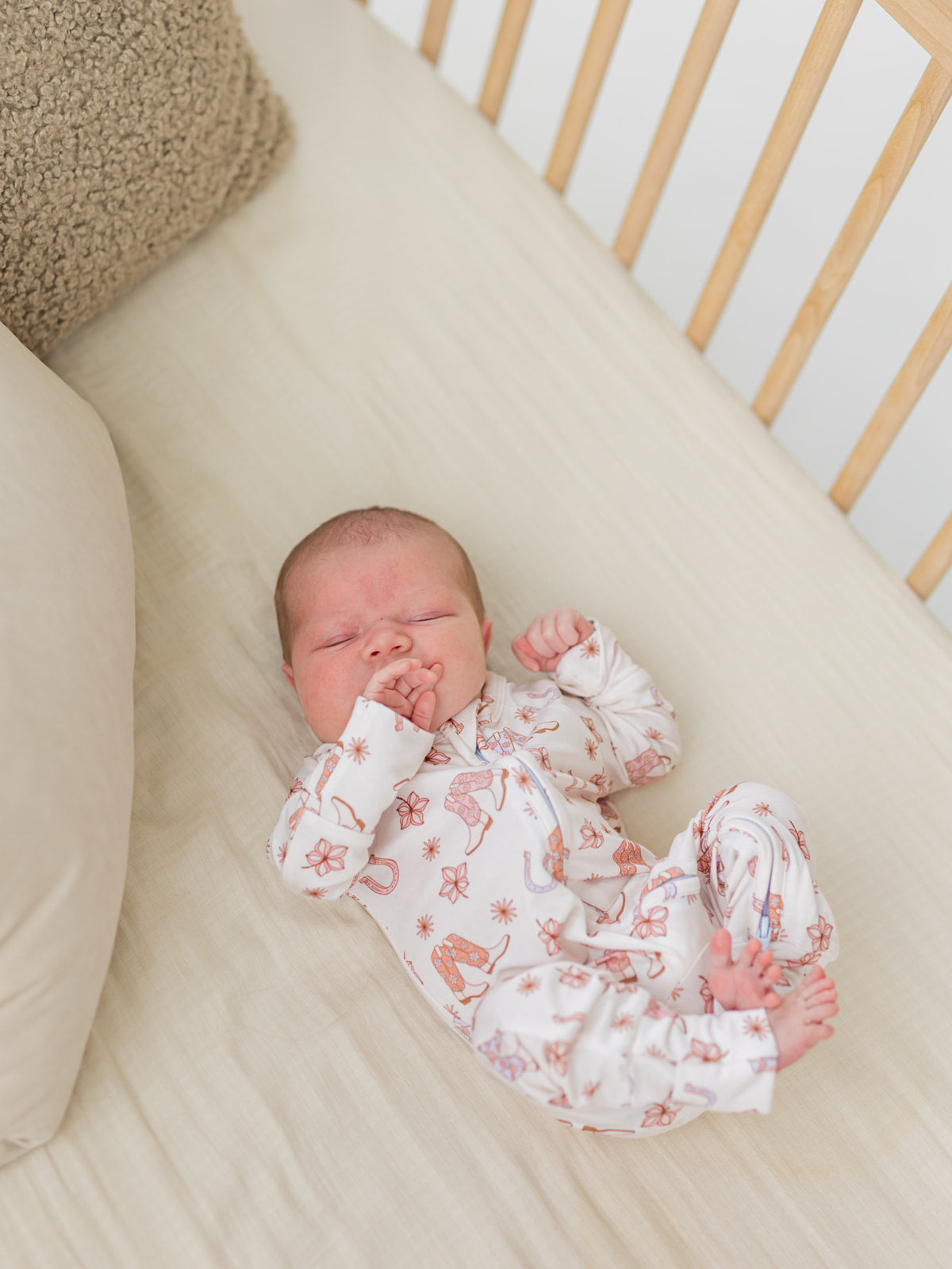 Cowgirl | Bamboo Zipper Pajamas