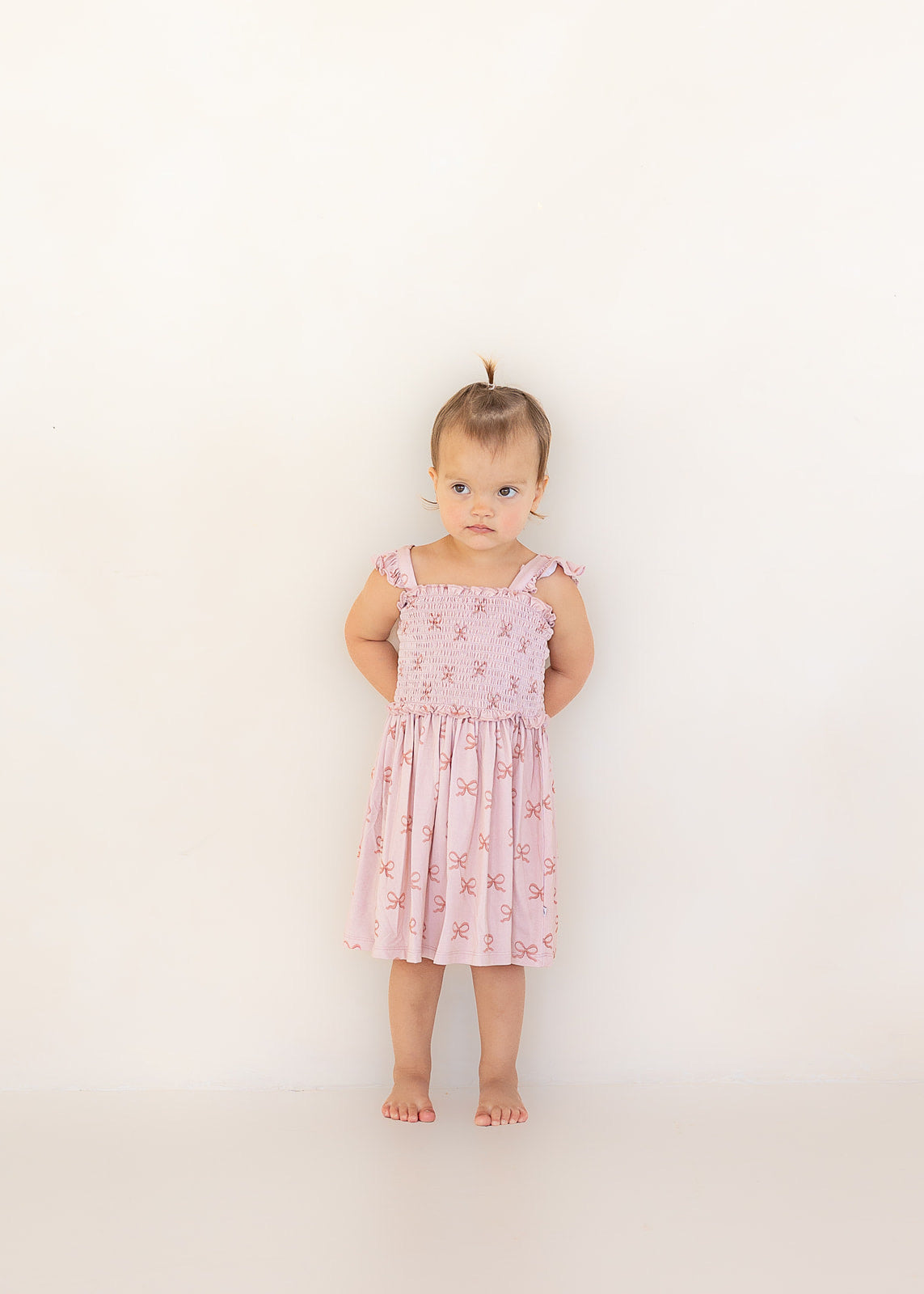 Bow | Bamboo Smocked Dress