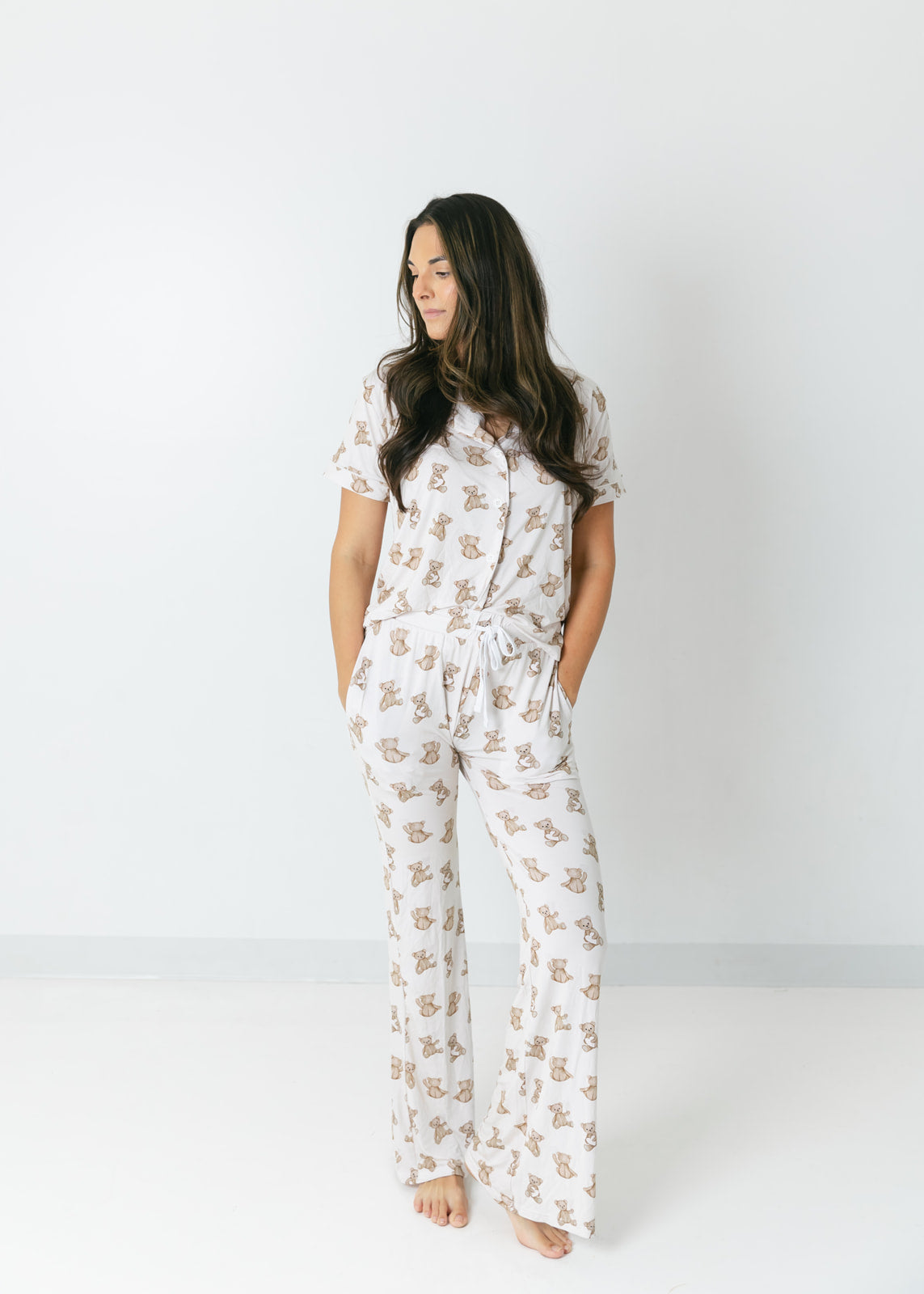 Bear Hearts | Bamboo Women's Pajamas