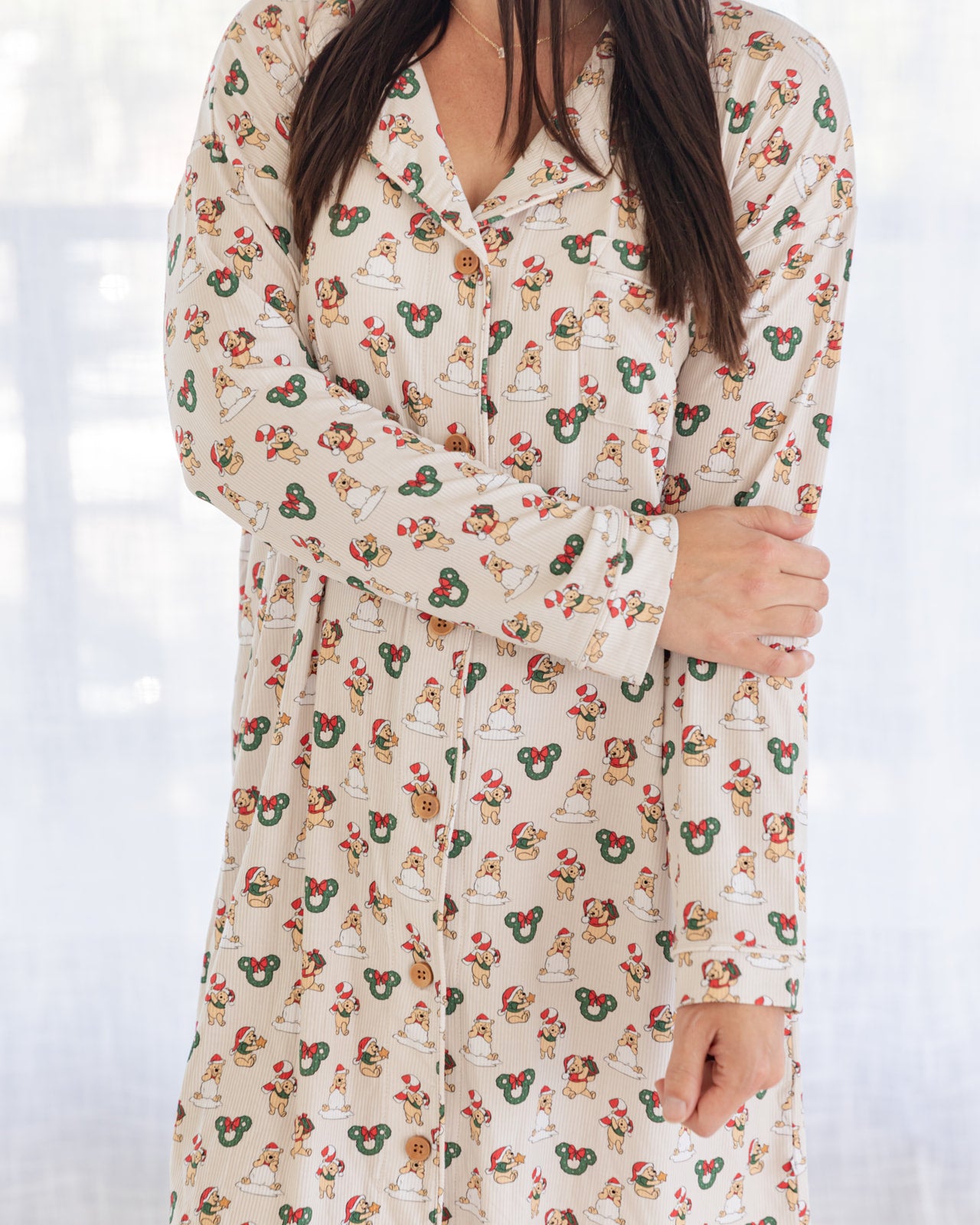 Pooh (Ribbed) | Women's Bamboo Nightgown