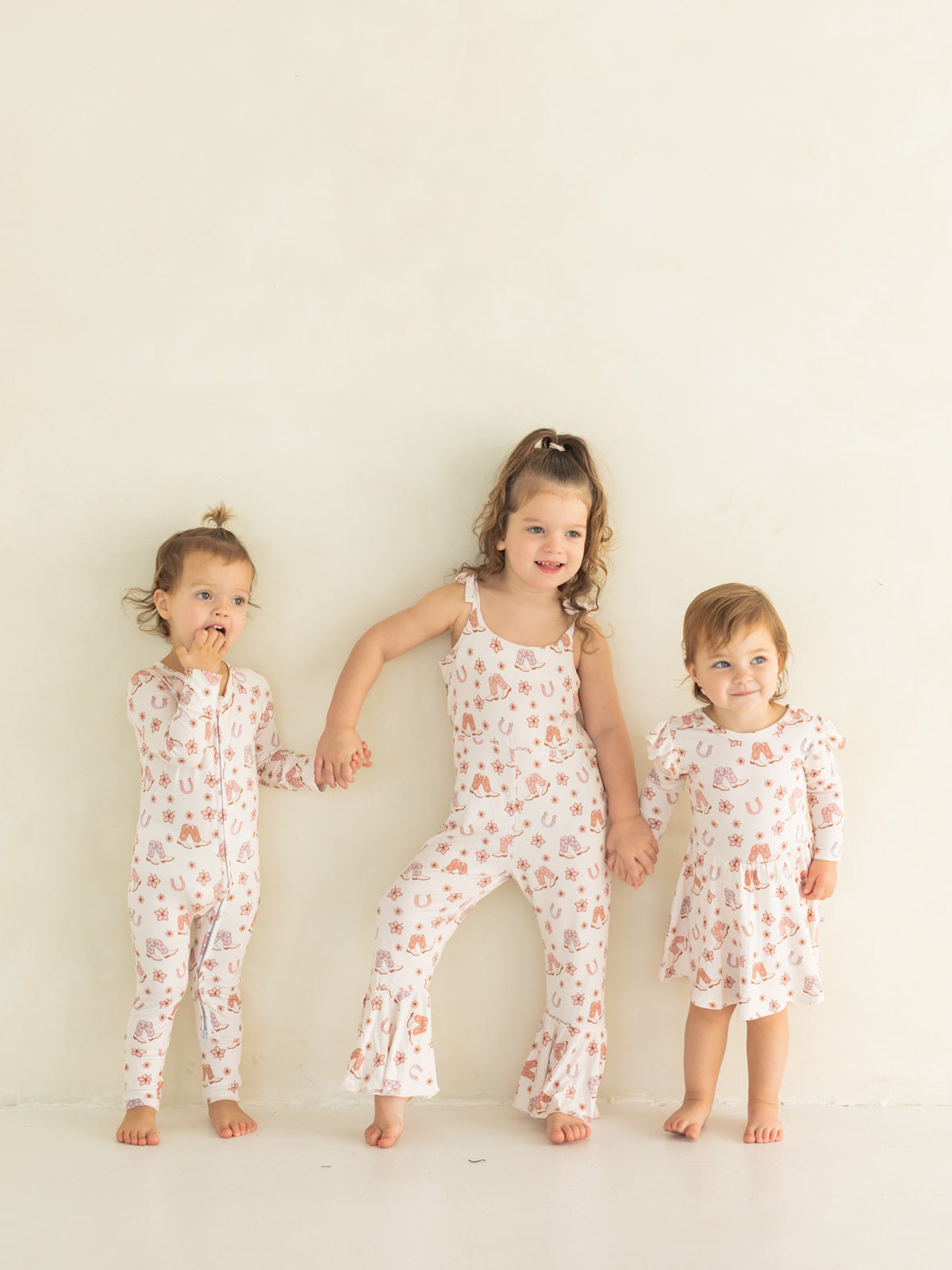 Cowgirl | Bamboo Flutter Twirl Dress with Bodysuit