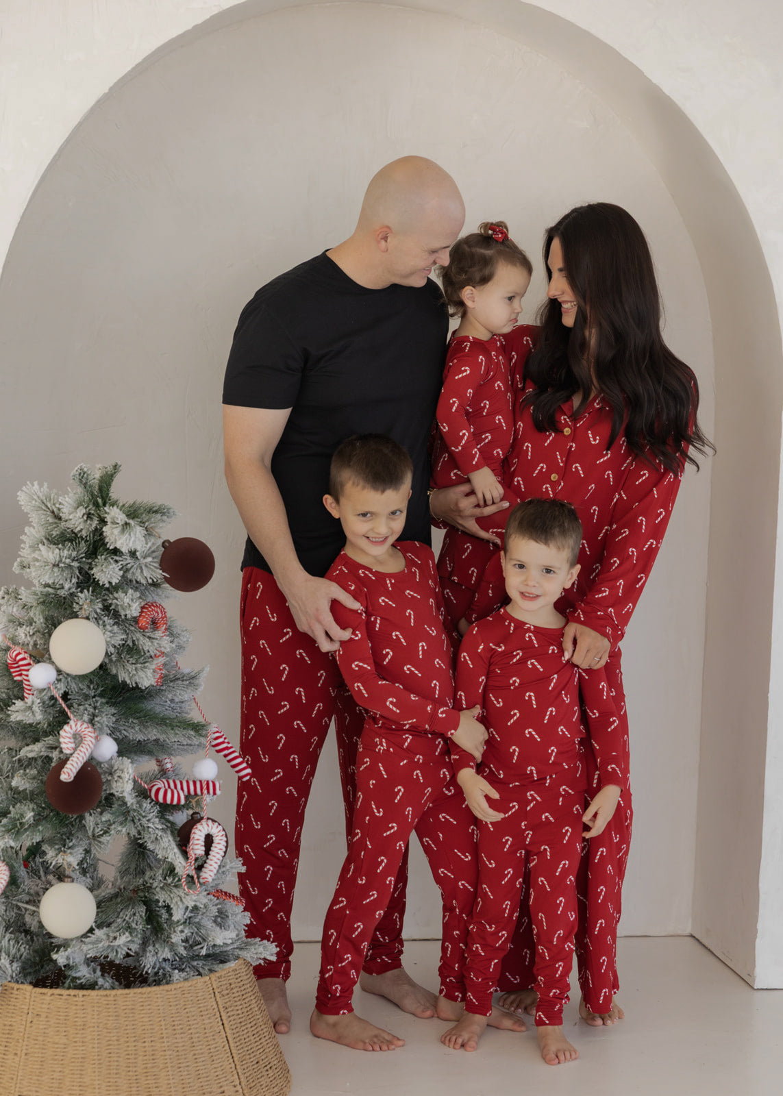 Candy Cane | Men's Bamboo Jogger Pants