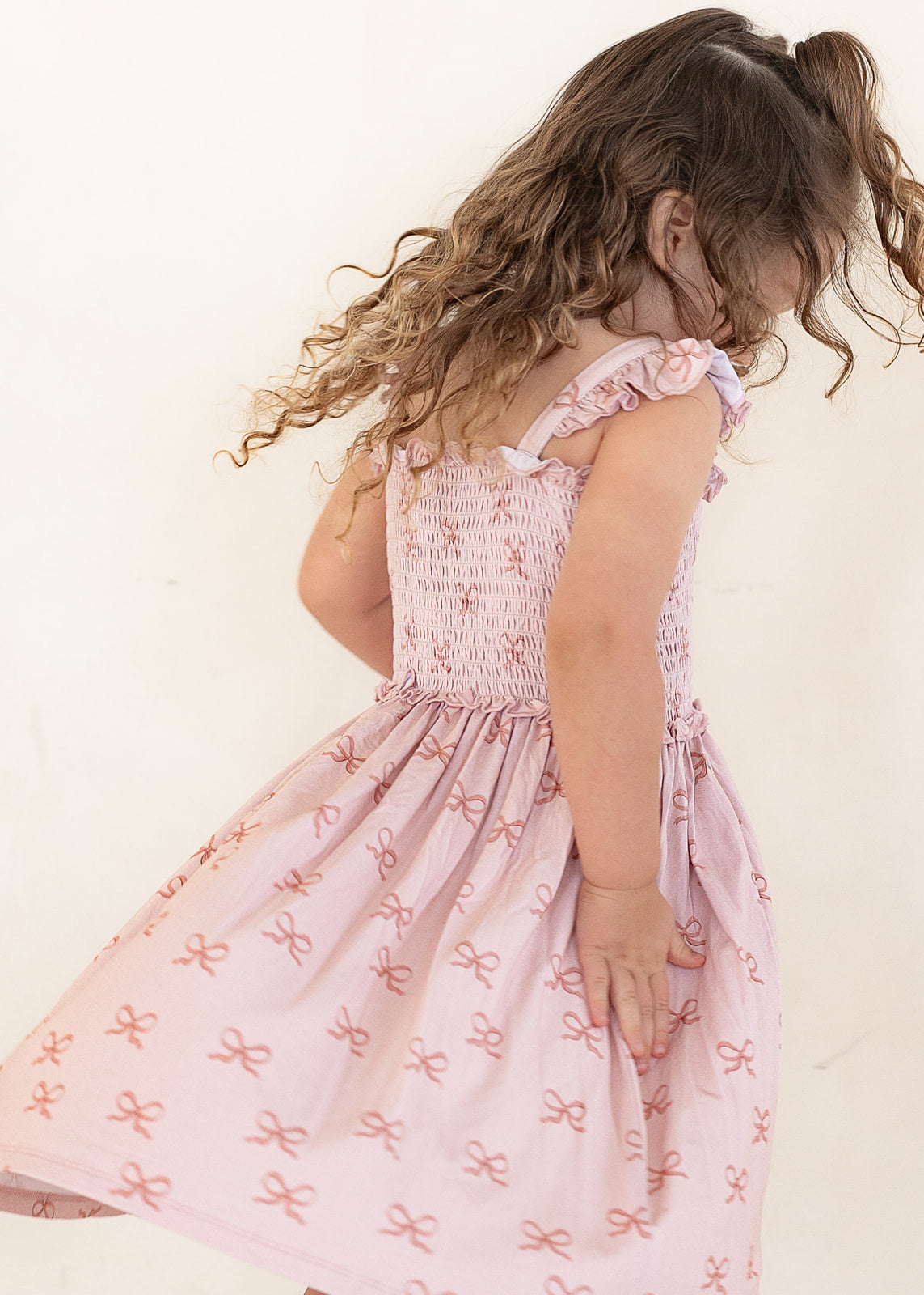 Bow | Bamboo Smocked Dress