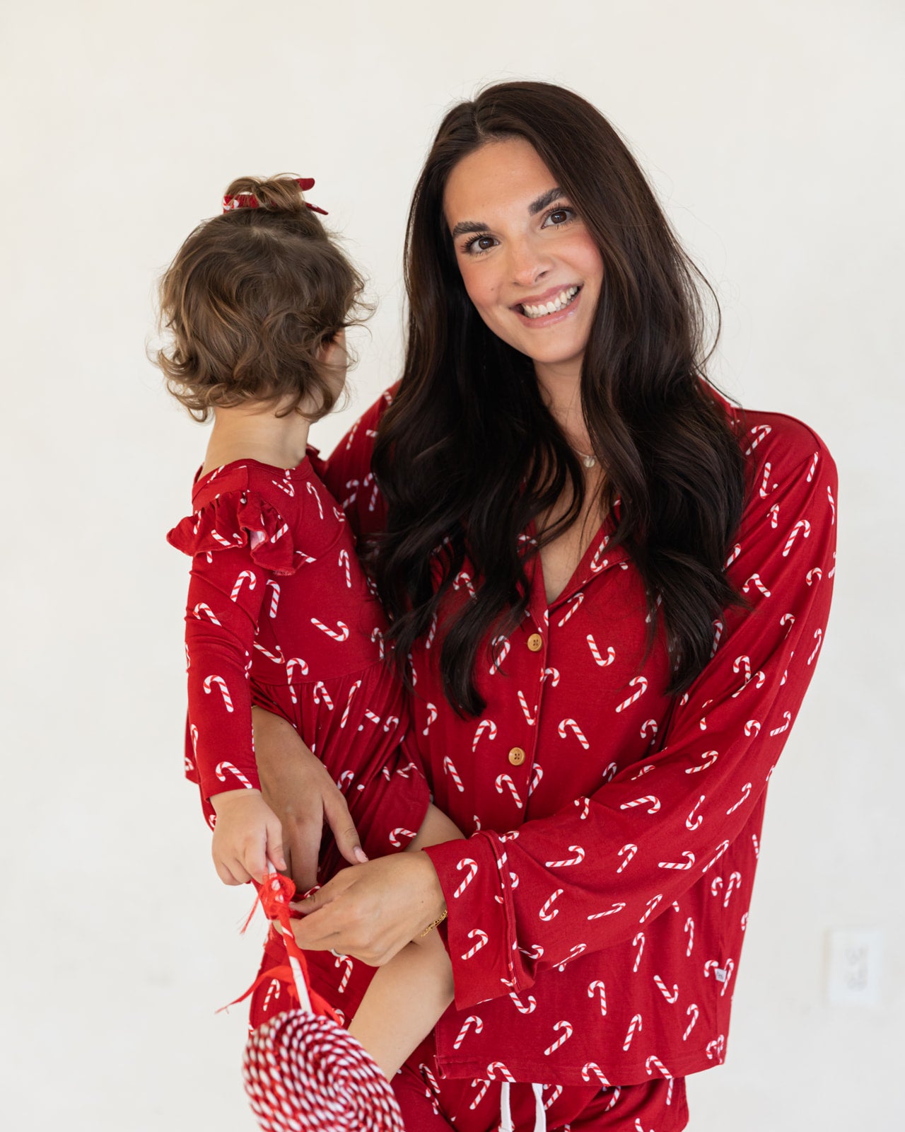 Candy Cane | Bamboo Twirl Dress with Bodysuit