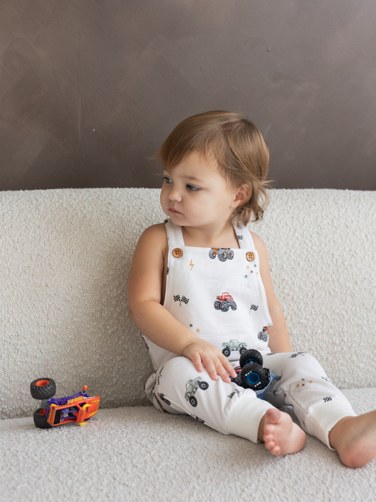 Monster Truck | Daywear Terry Overalls