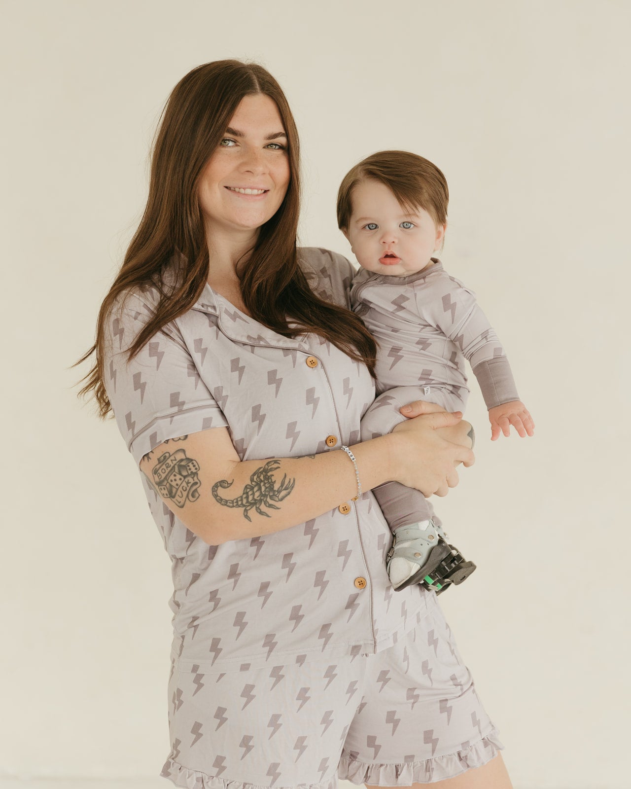 Bolt | Bamboo Zipper Pajamas