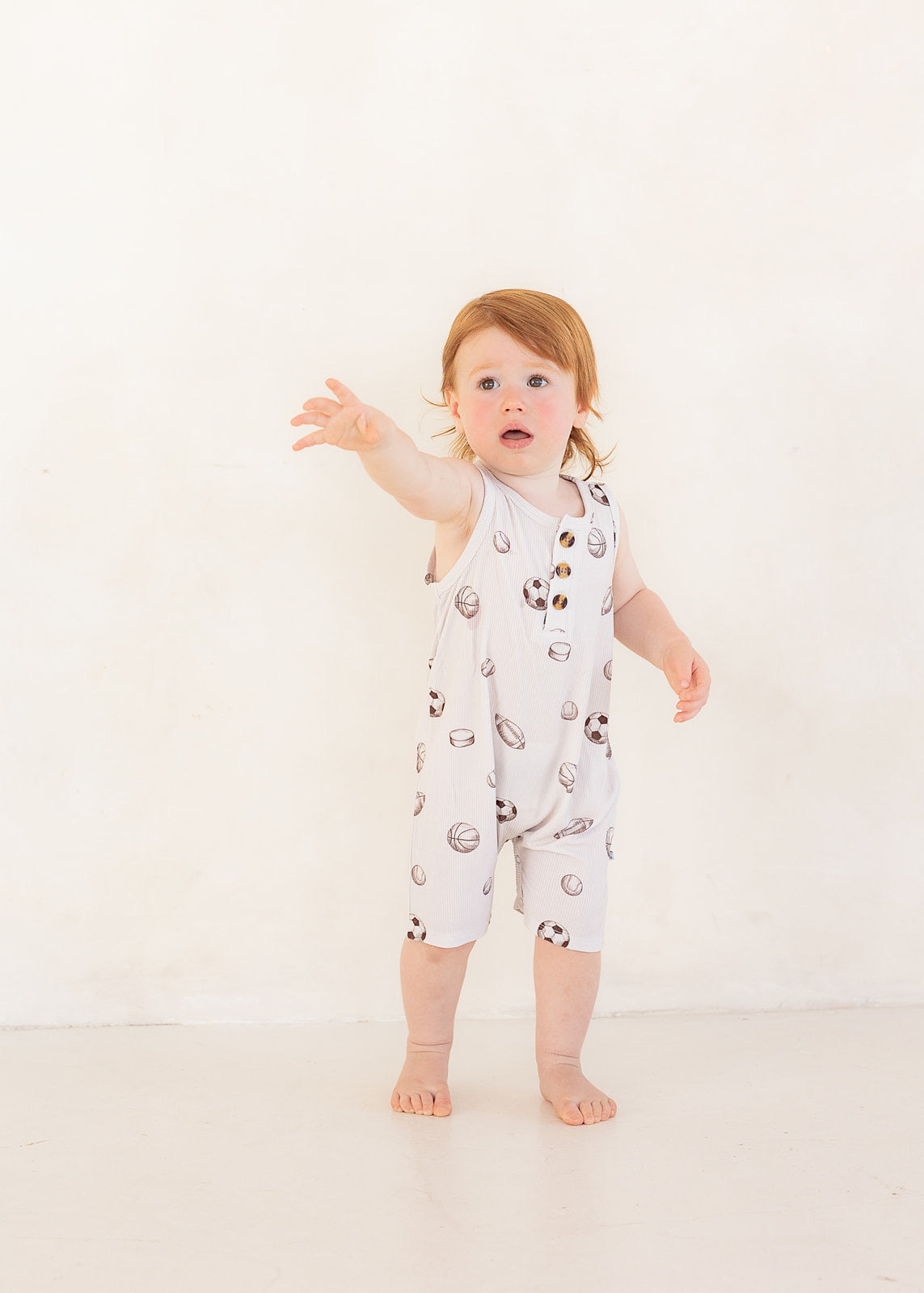 Sports (Ribbed) | Bamboo Tank Romper