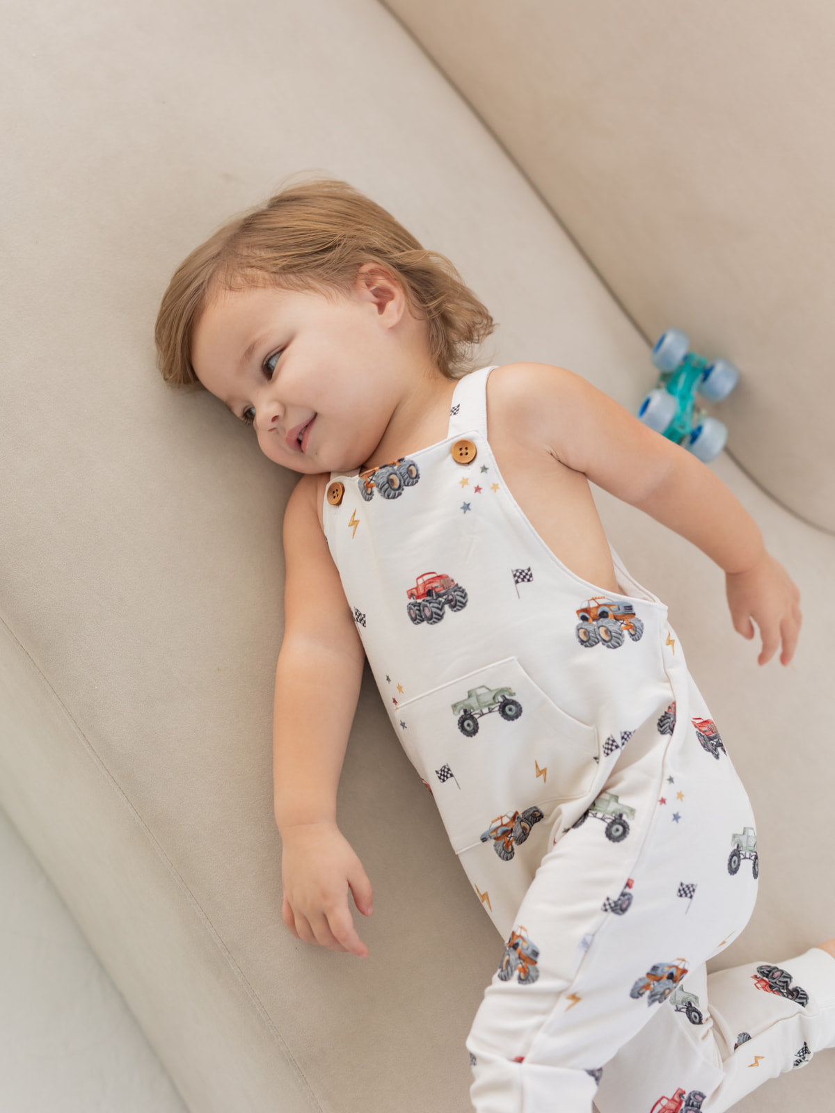 Monster Truck | Daywear Terry Overalls