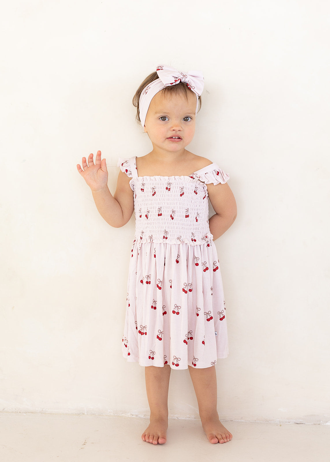 Cherry | Bamboo Smocked Dress