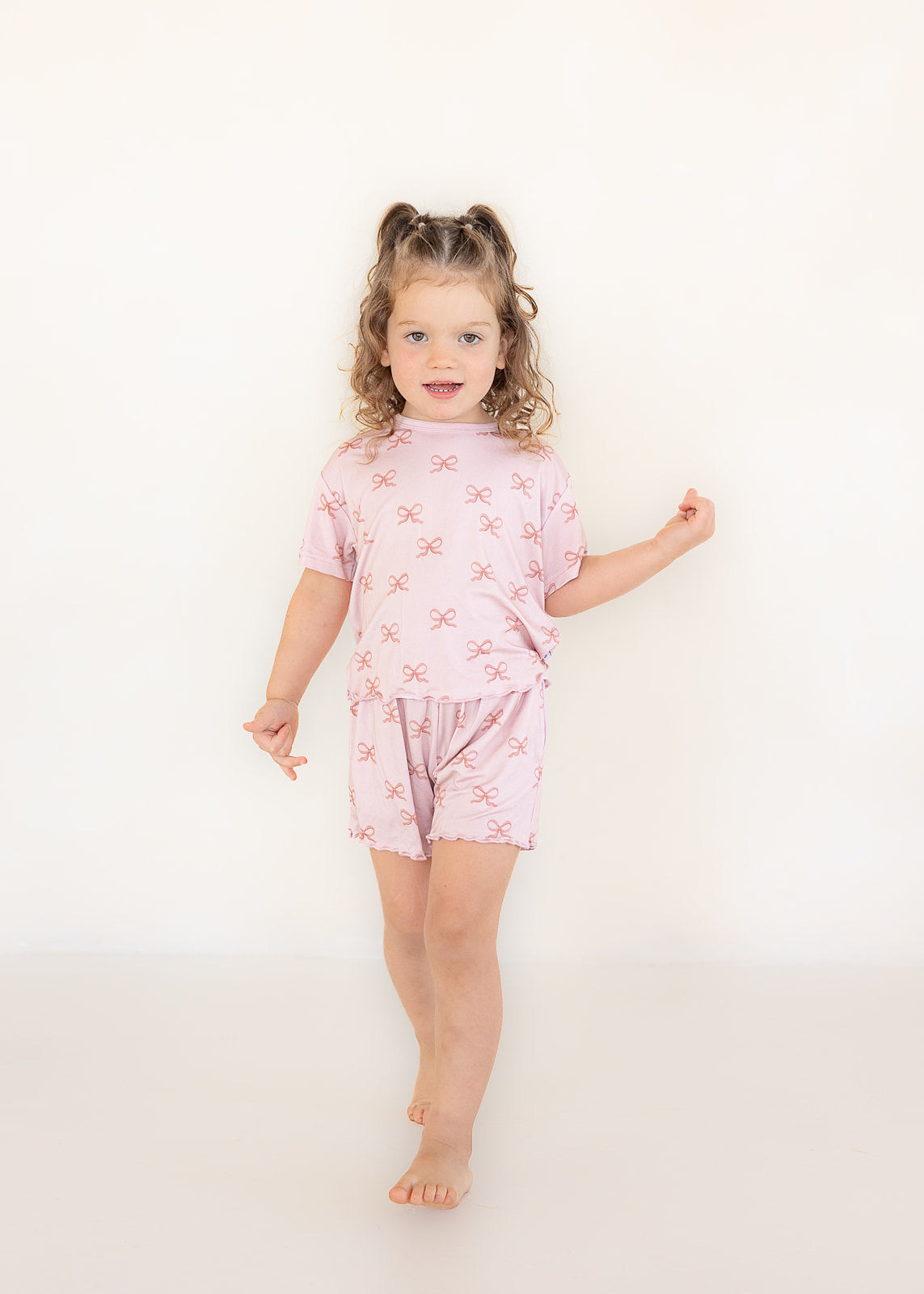 Bow | Bamboo Daywear Shorts Set