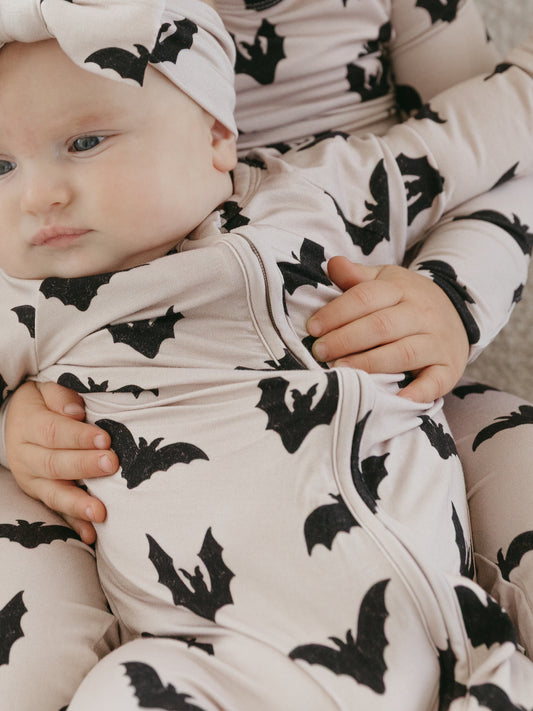 Bats | Bamboo Zipper Pajamas