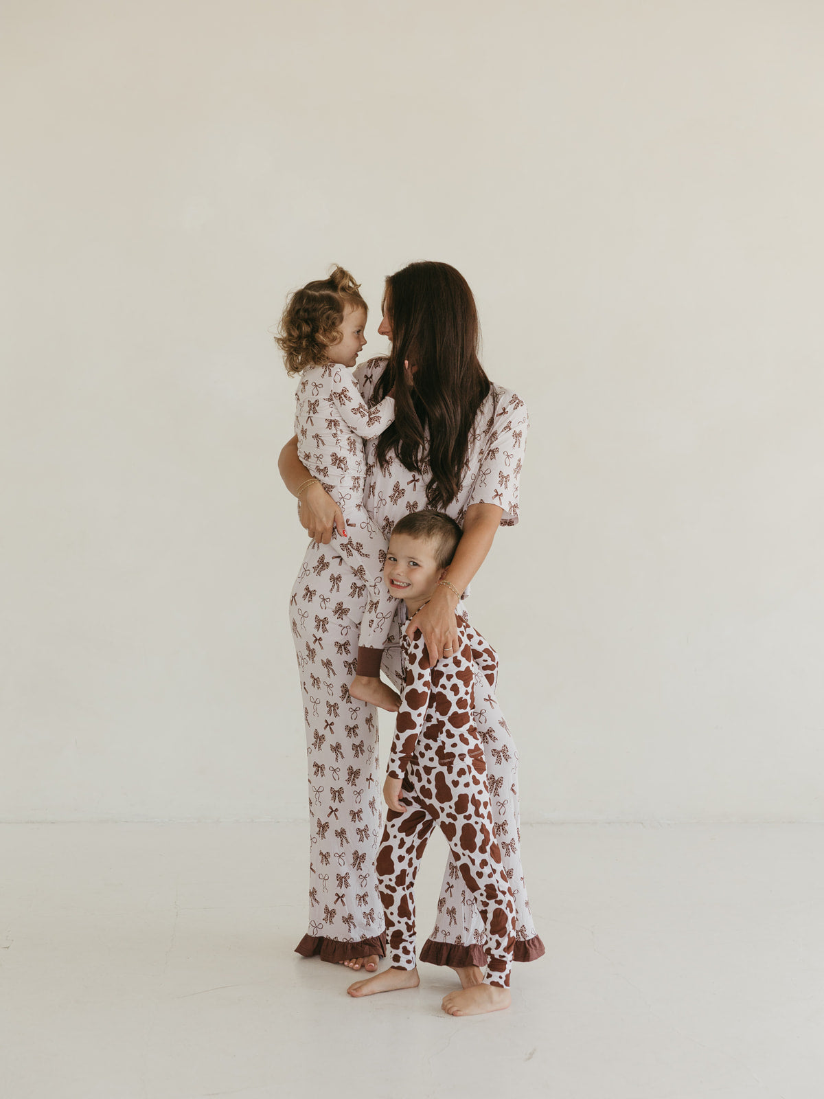 Cowquette | Women's Ruffle Pajama Set