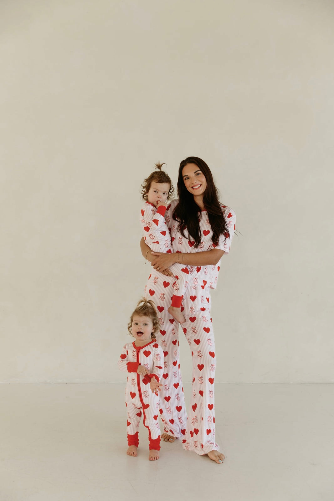 Ace of Hearts | Bamboo Zipper Pajamas