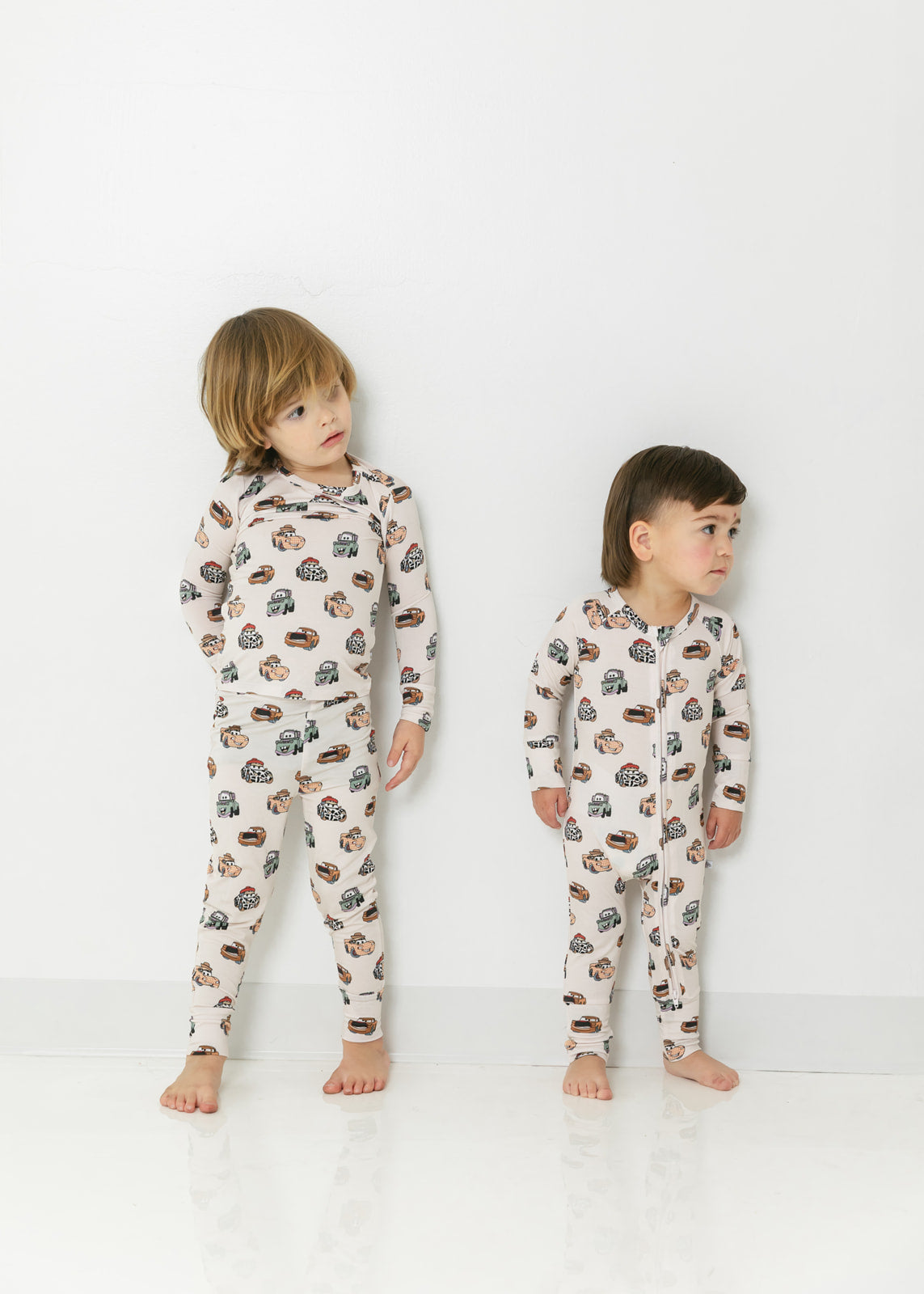 Cars Story | Bamboo Zip Pajamas