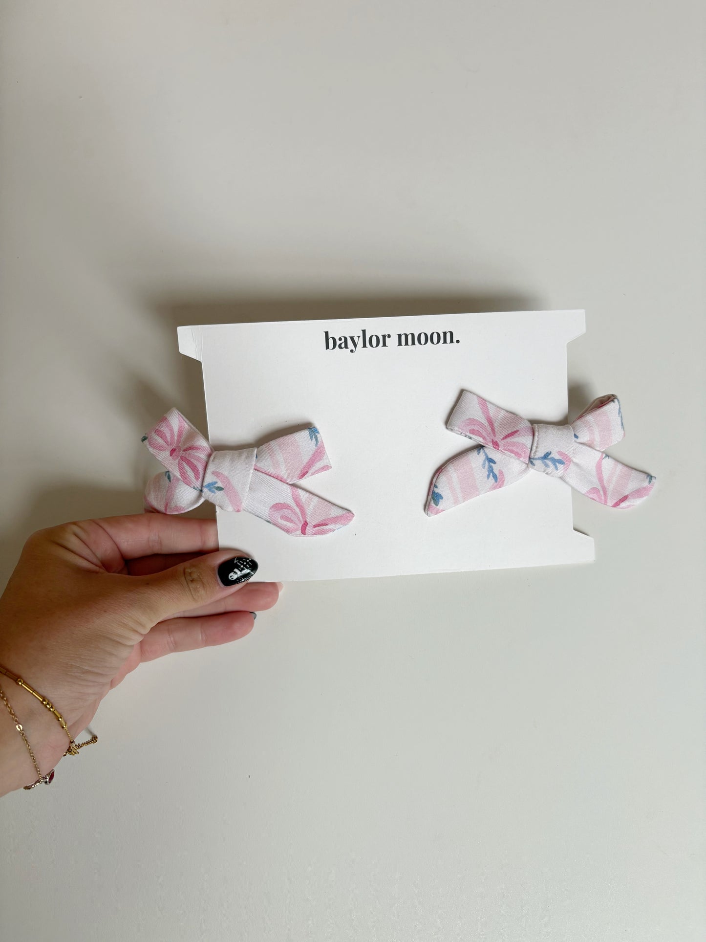 Layla Bow | Bamboo Clip Bows