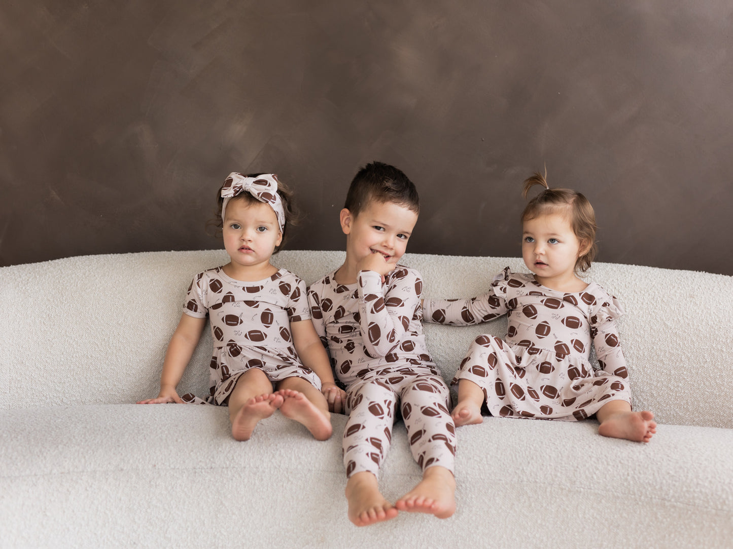 Football (Ribbed) | Two Piece Pajamas
