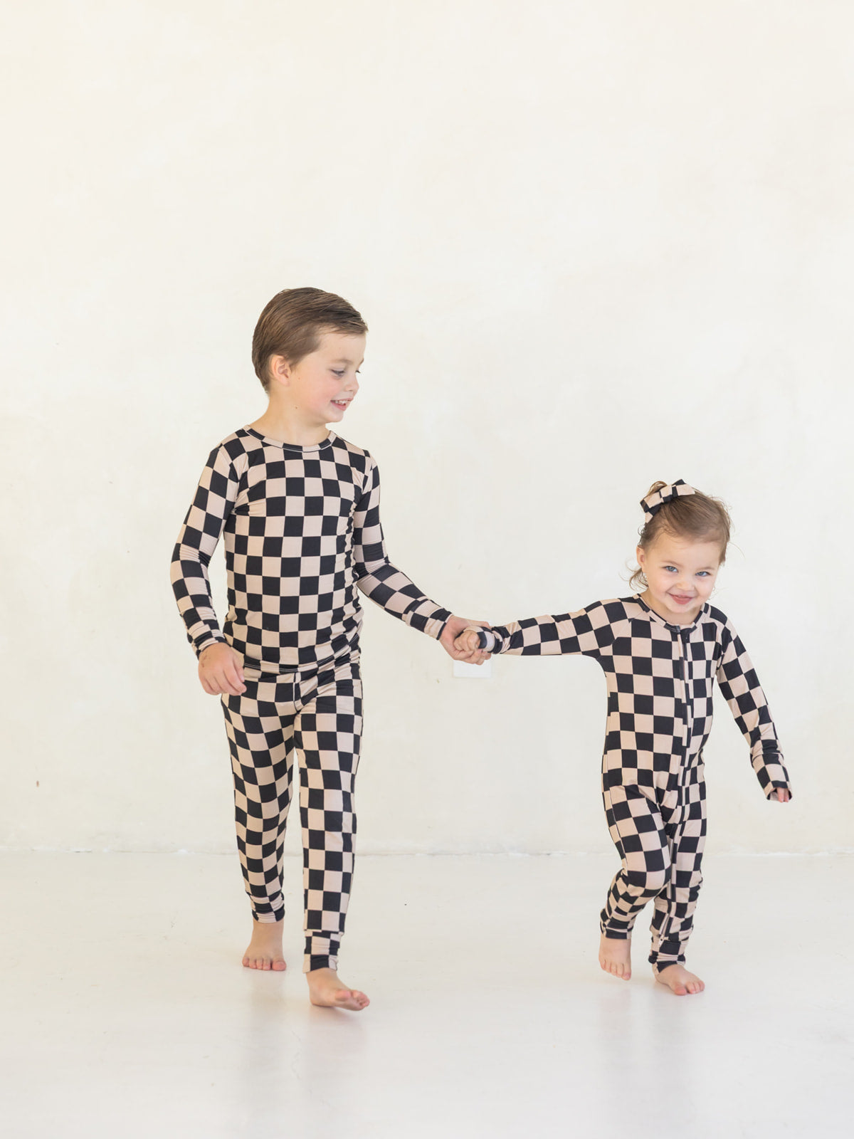 Checkerboard | Bamboo Two Piece Pajamas