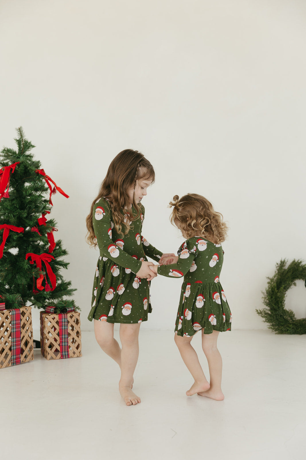 Dear Santa | Long Sleeve Twirl Dress