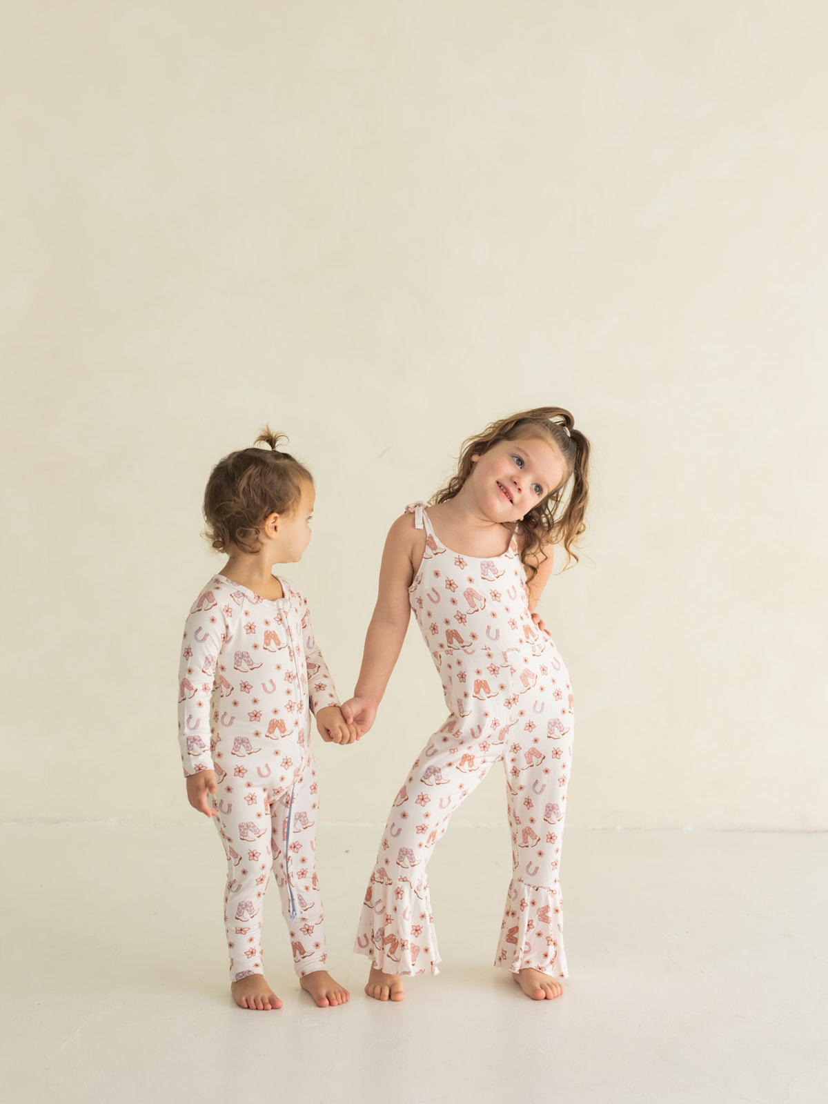 Cowgirl | Bamboo Zipper Pajamas