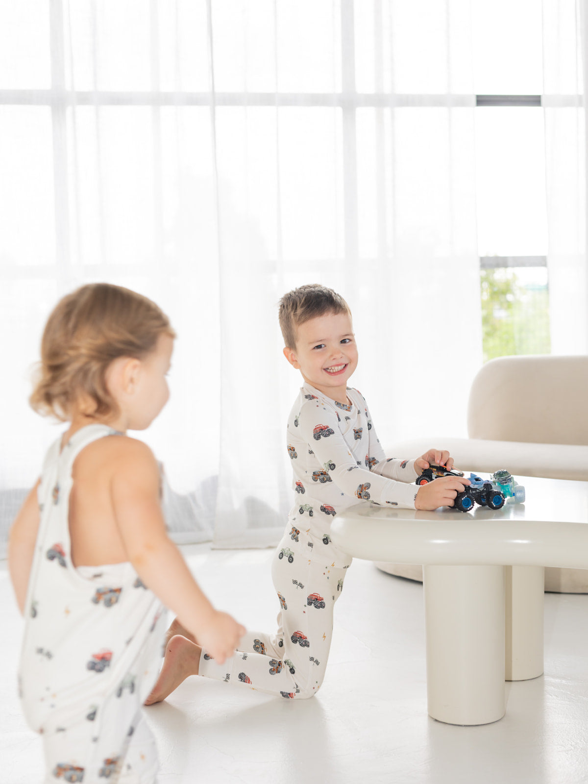 Monster Truck | Daywear Terry Overalls
