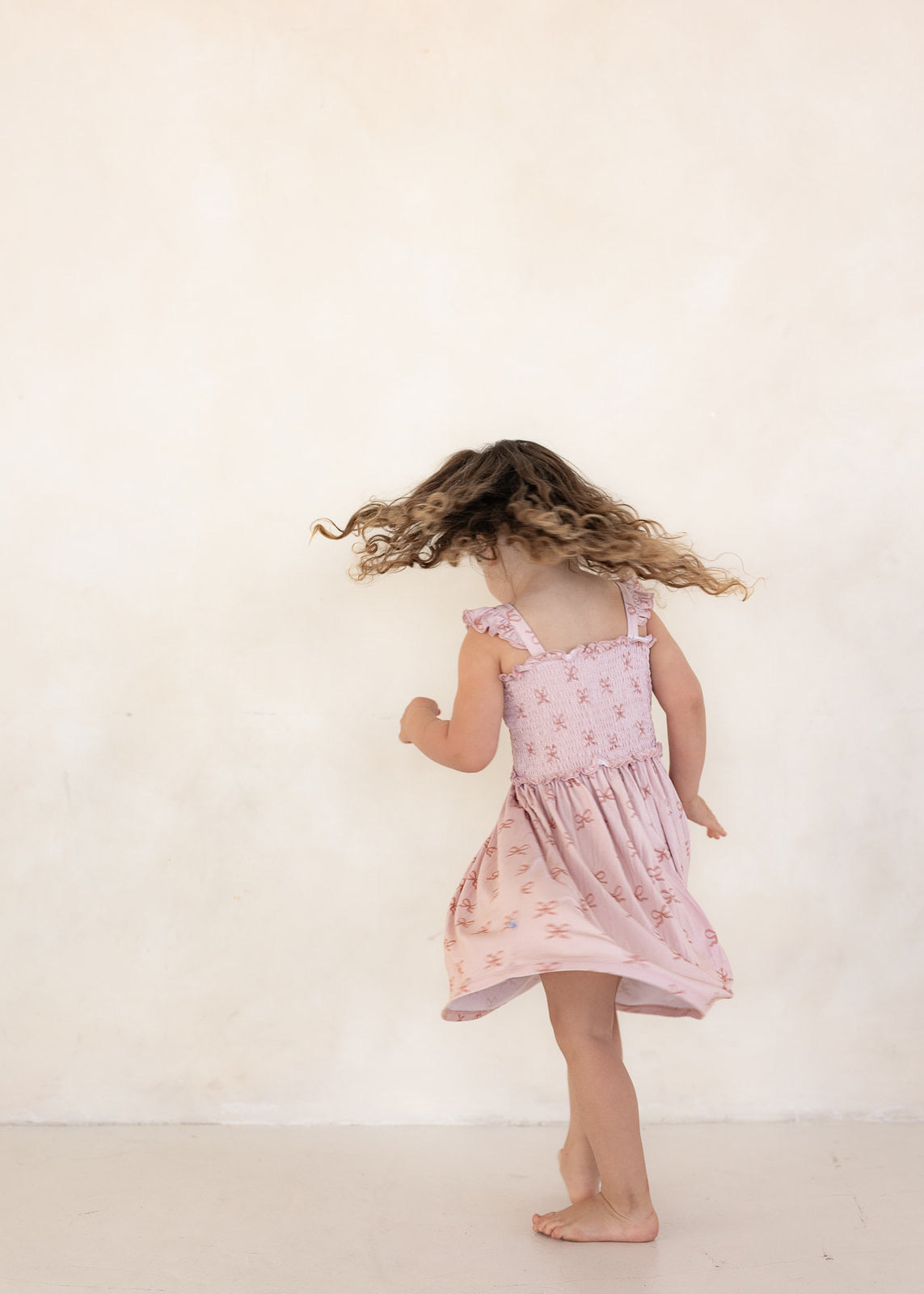 Bow | Bamboo Smocked Dress