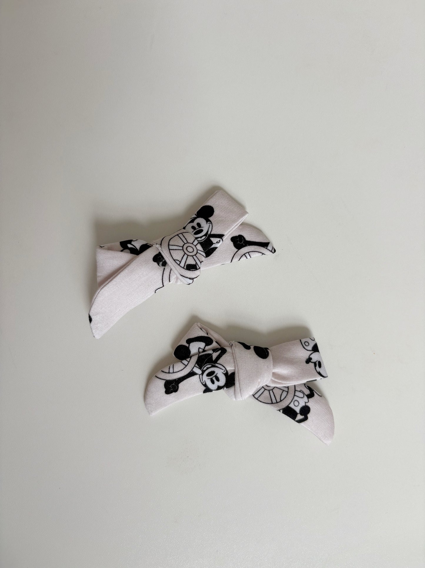 Steamboat Willie | Bamboo Clip Bows