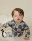 Checker Bunny | Bamboo Zipper Pajamas