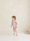 Fall Floral (Ribbed) | Bamboo Zipper Pajamas