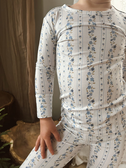 Winter Bloom | Bamboo Two Piece Pajamas