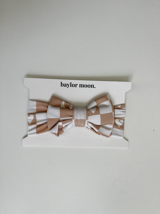 Valentine Checkerboard | Bamboo Bow