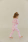 Pink Smiley | Bamboo Zipper Pajamas