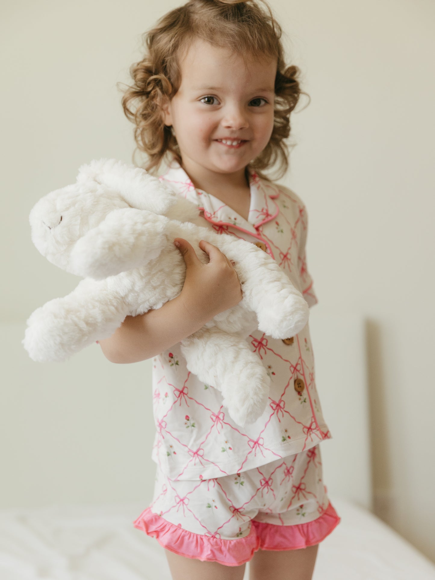 Berry Darling | Ruffle Short Set
