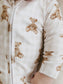 Heirloom Teddy | Bamboo Zipper Pajamas