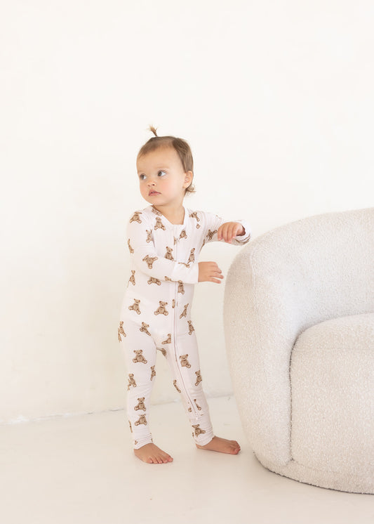 Bears | Bamboo Zip Pajamas
