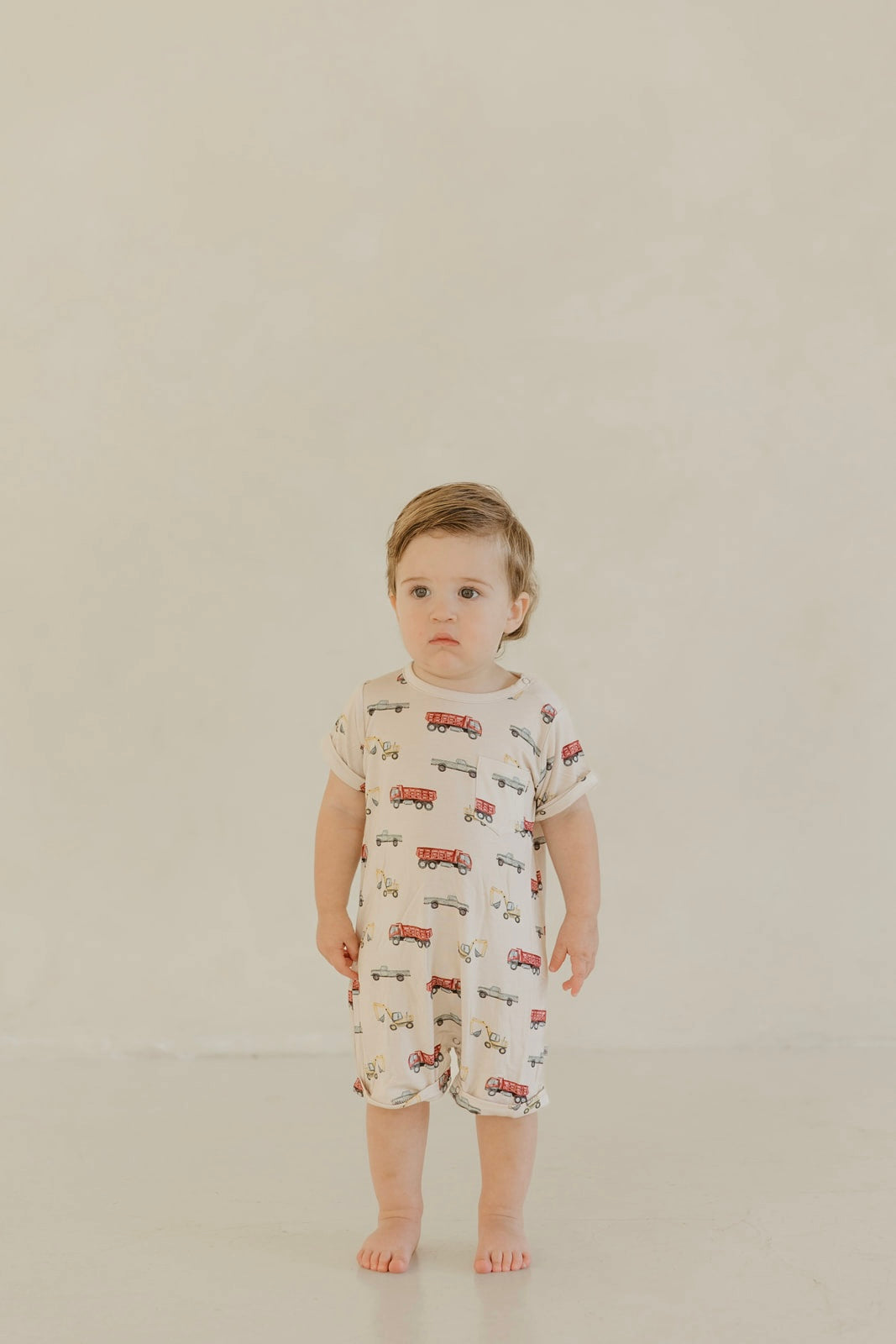 Truckin | Pocket Romper