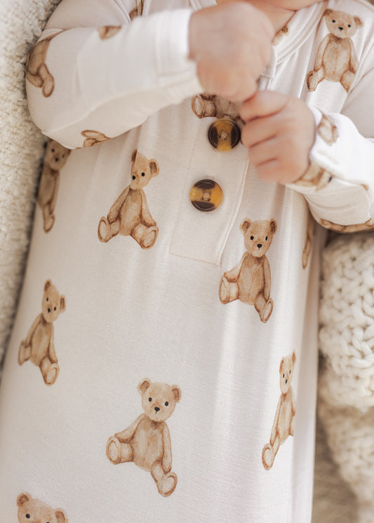 Bears | Bamboo Knotted Gown