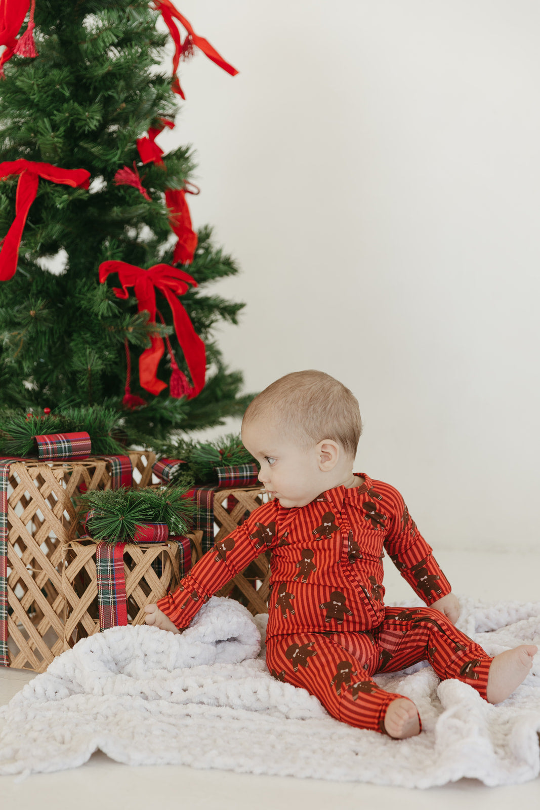 Gingerbread | Bamboo Zipper Pajamas
