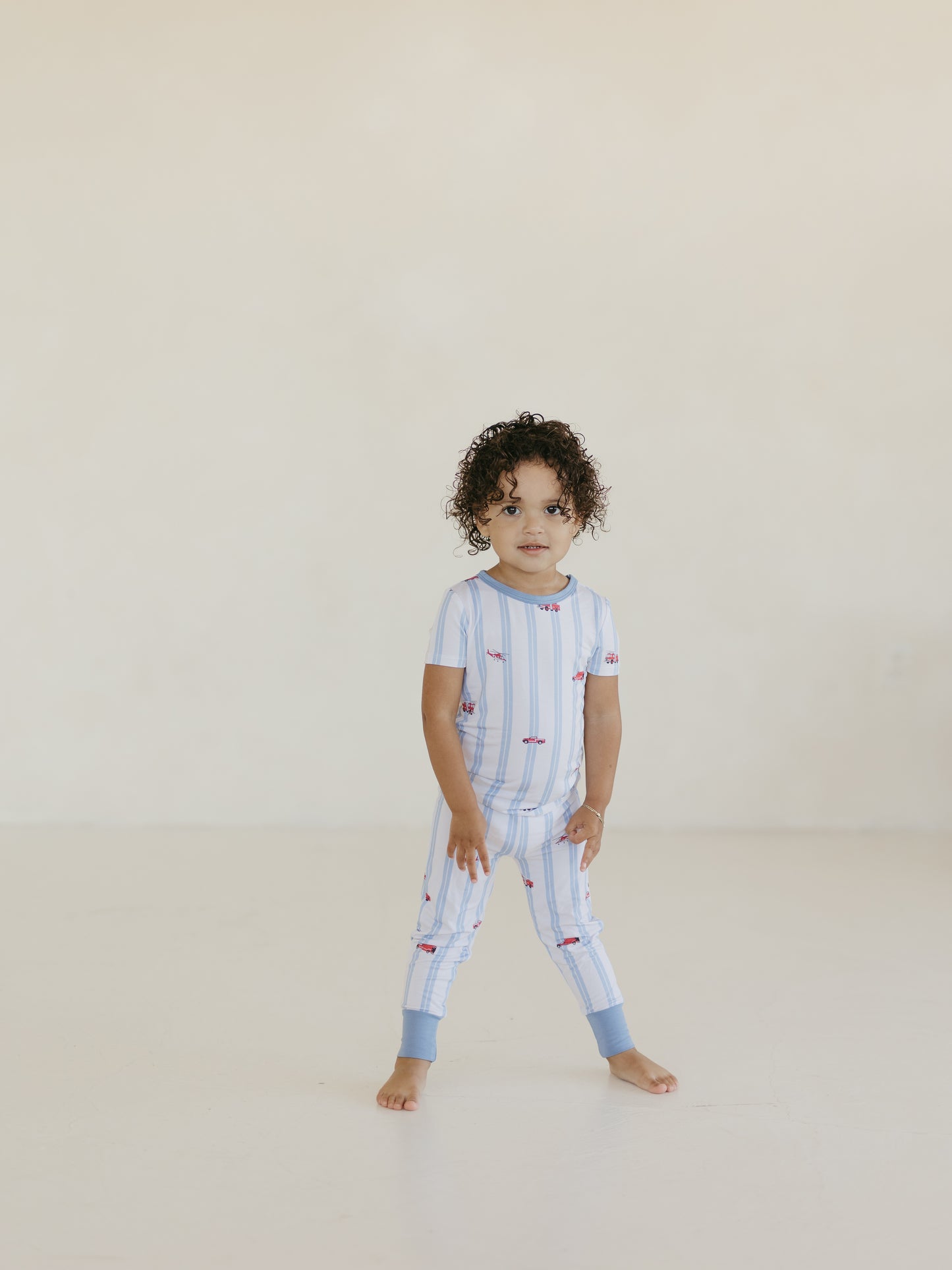 Fire Trucks | Bamboo Two Piece Pajamas