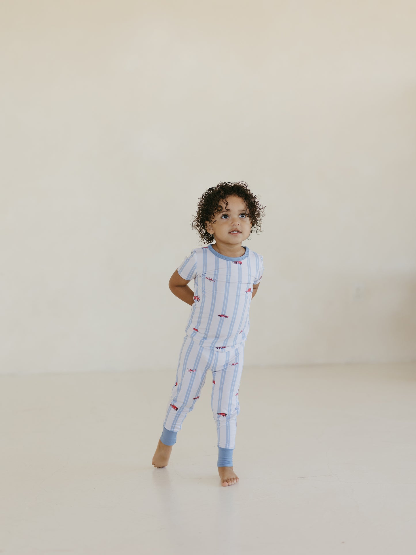 Fire Trucks | Bamboo Two Piece Pajamas
