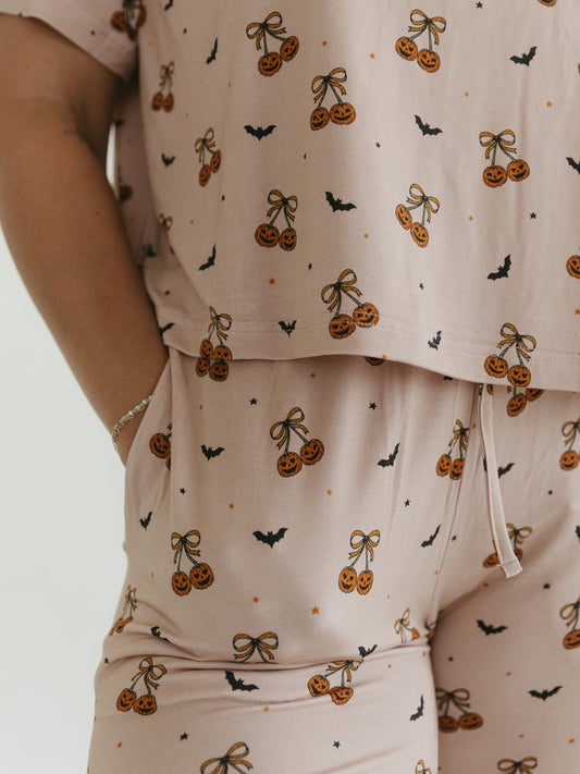 Pumpkin Cherries | Women's Pajama Set