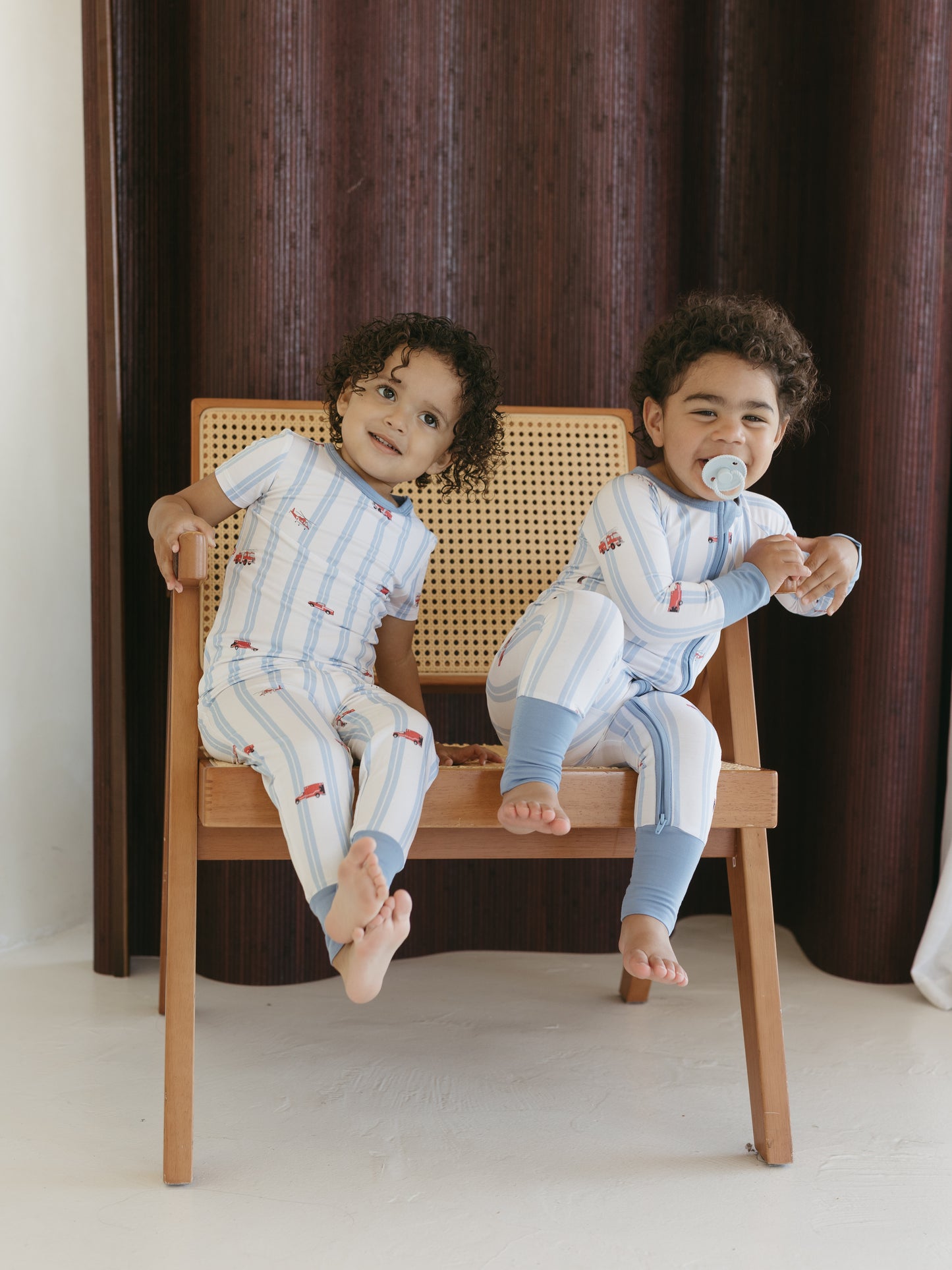 Fire Trucks | Bamboo Two Piece Pajamas
