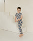 Checker Bunny | Bamboo Short Sleeve Pajamas