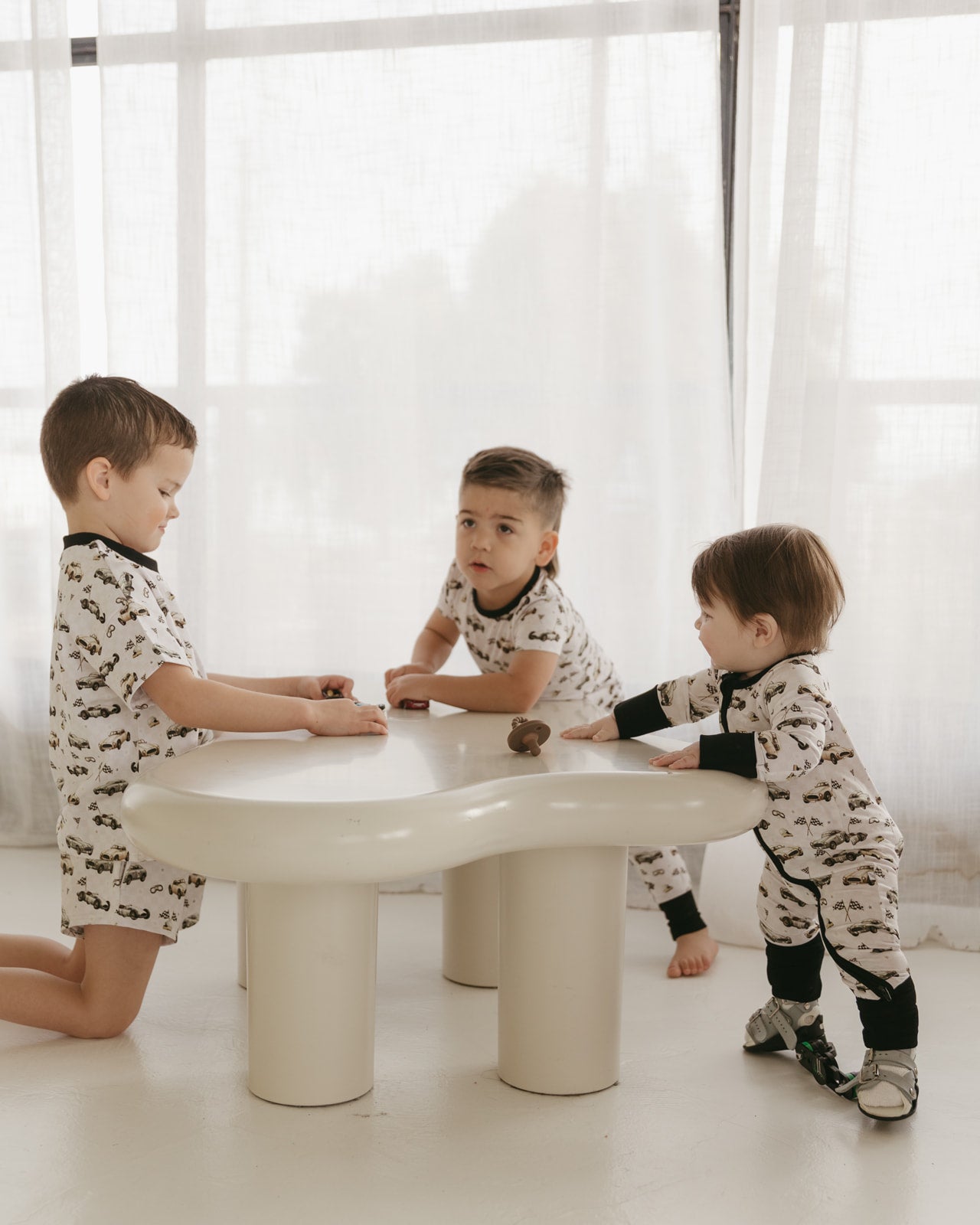 Race Car | Bamboo Zipper Pajamas