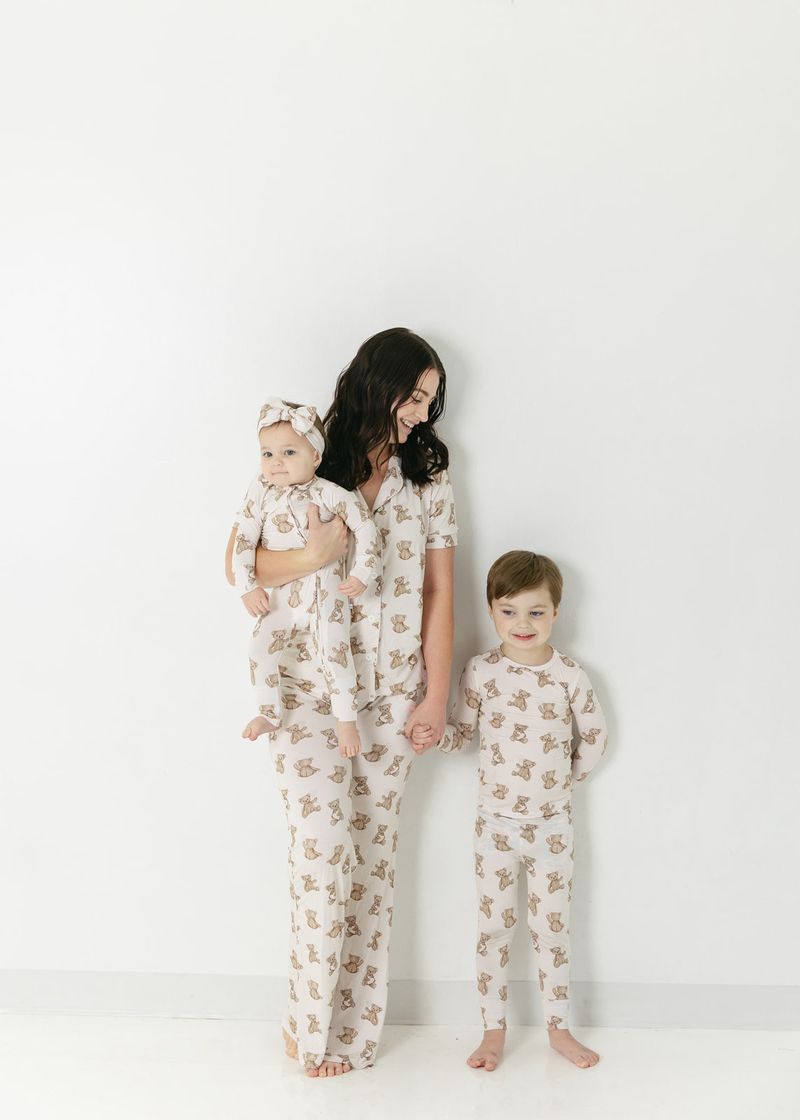 Valentine Bears | Bamboo Zip Pajamas