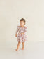 Fall Floral (Ribbed) | Bamboo Flutter Twirl Dress with Bodysuit