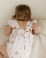 Pink Baseball | Ruffle Romper