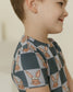 Checker Bunny | Bamboo Short Sleeve Pajamas