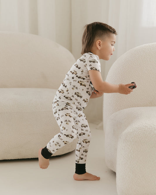 Race Car | Bamboo Short Sleeve Pajamas