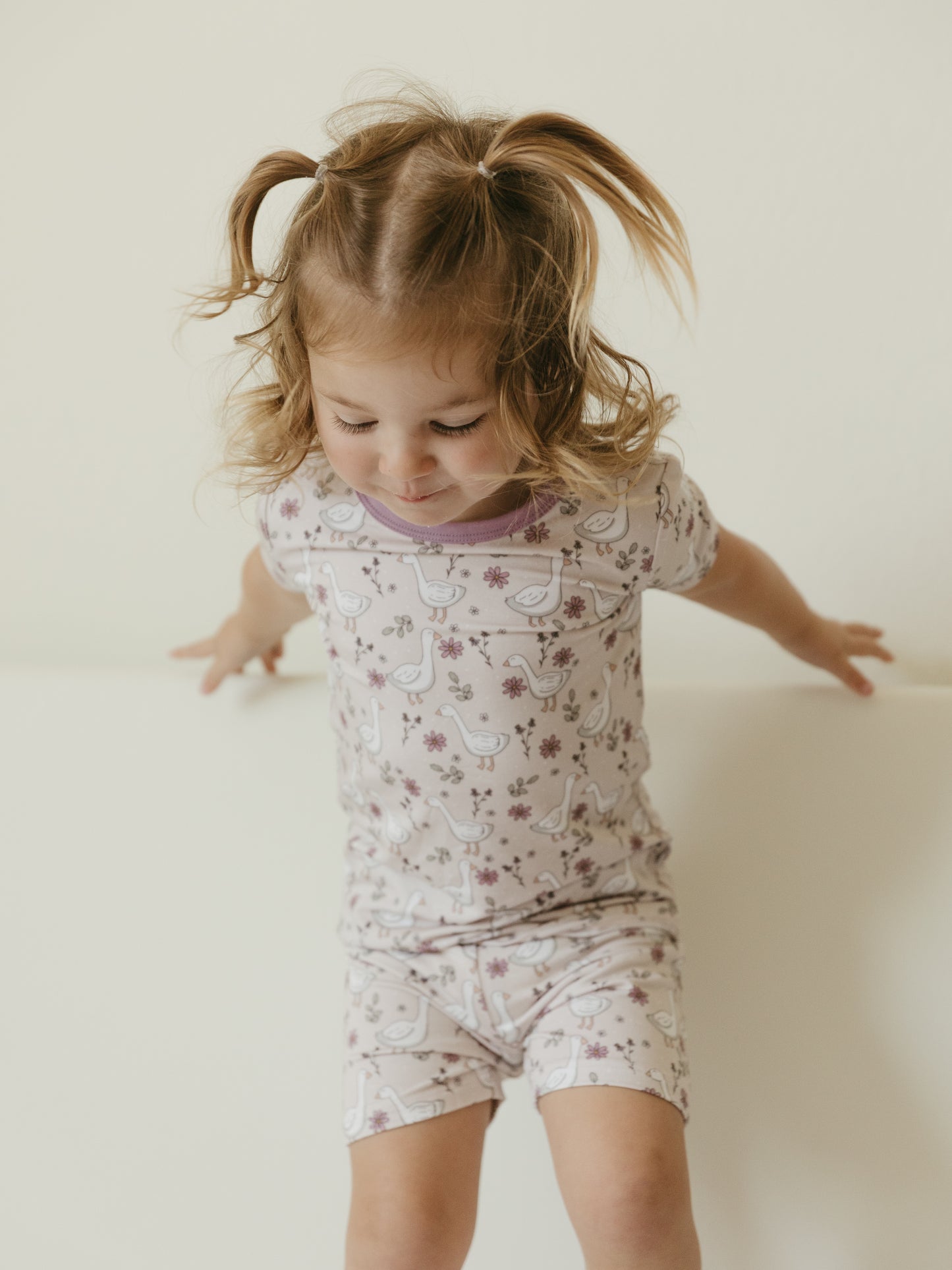 Sweet Geese | Bamboo Short Set